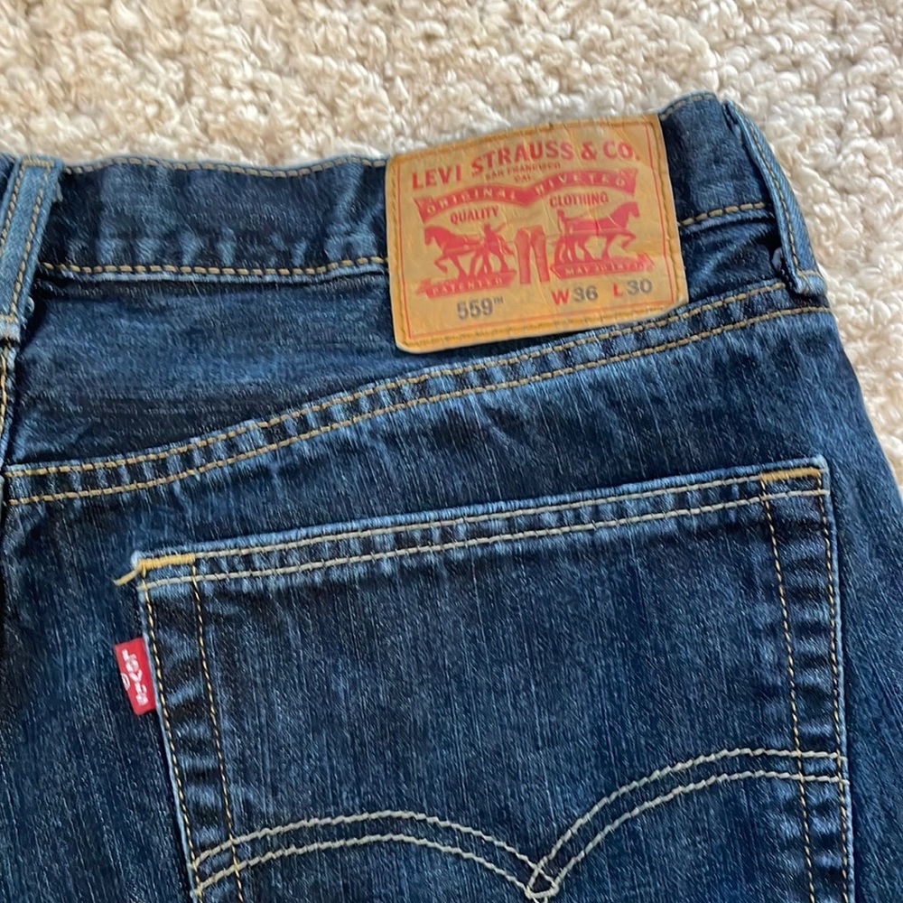 Men’s Levi’s 559’s waist 36 length 30